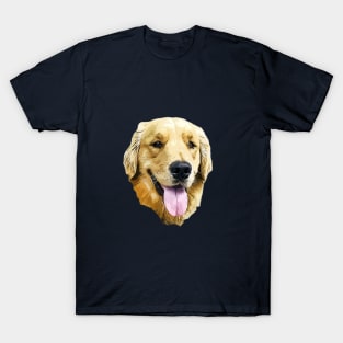 Golden Retriever Art T-Shirt